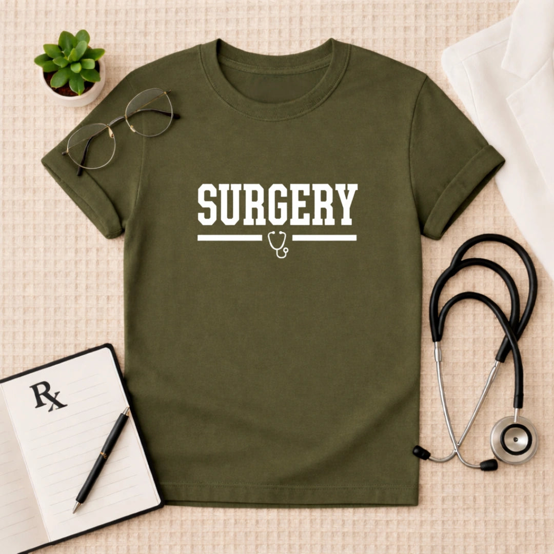 Surgery Varsity Department T-Shirt