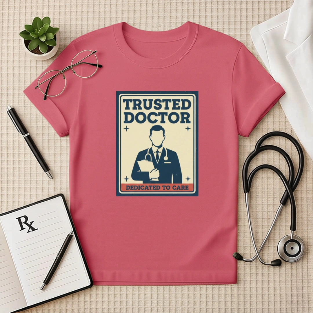 Trusted Doctor Dedicated to Care T-Shirt