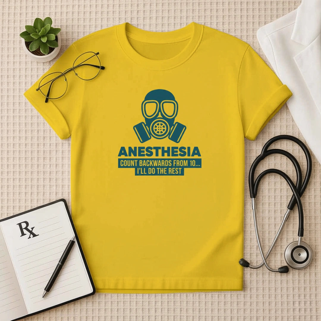 Anesthesia Count Backwards T-Shirt