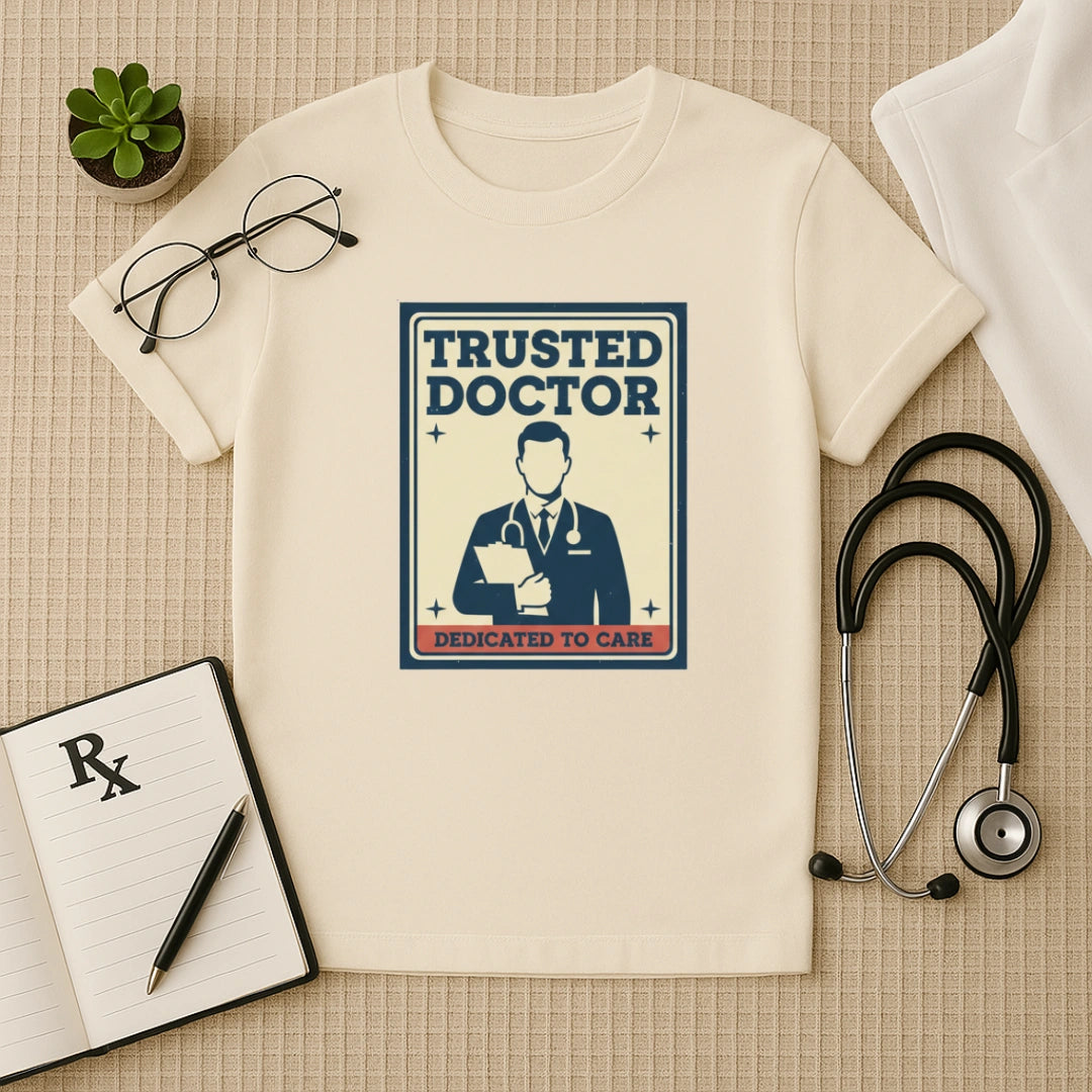 Trusted Doctor Dedicated to Care T-Shirt