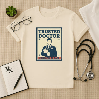 Trusted Doctor Dedicated to Care T-Shirt