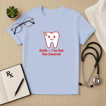 Smile Covered Dentist Regular Fit T-Shirt