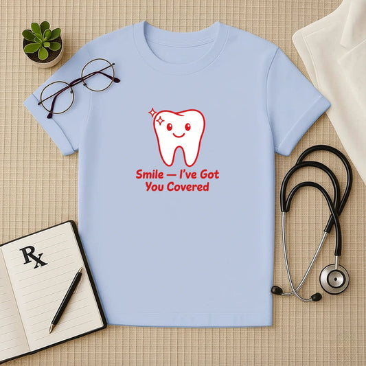 Smile Covered Dentist Regular Fit T-Shirt