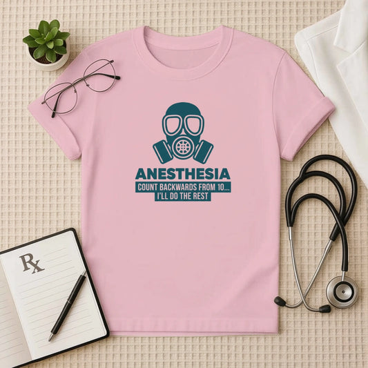 Anesthesia Count Backwards T-Shirt