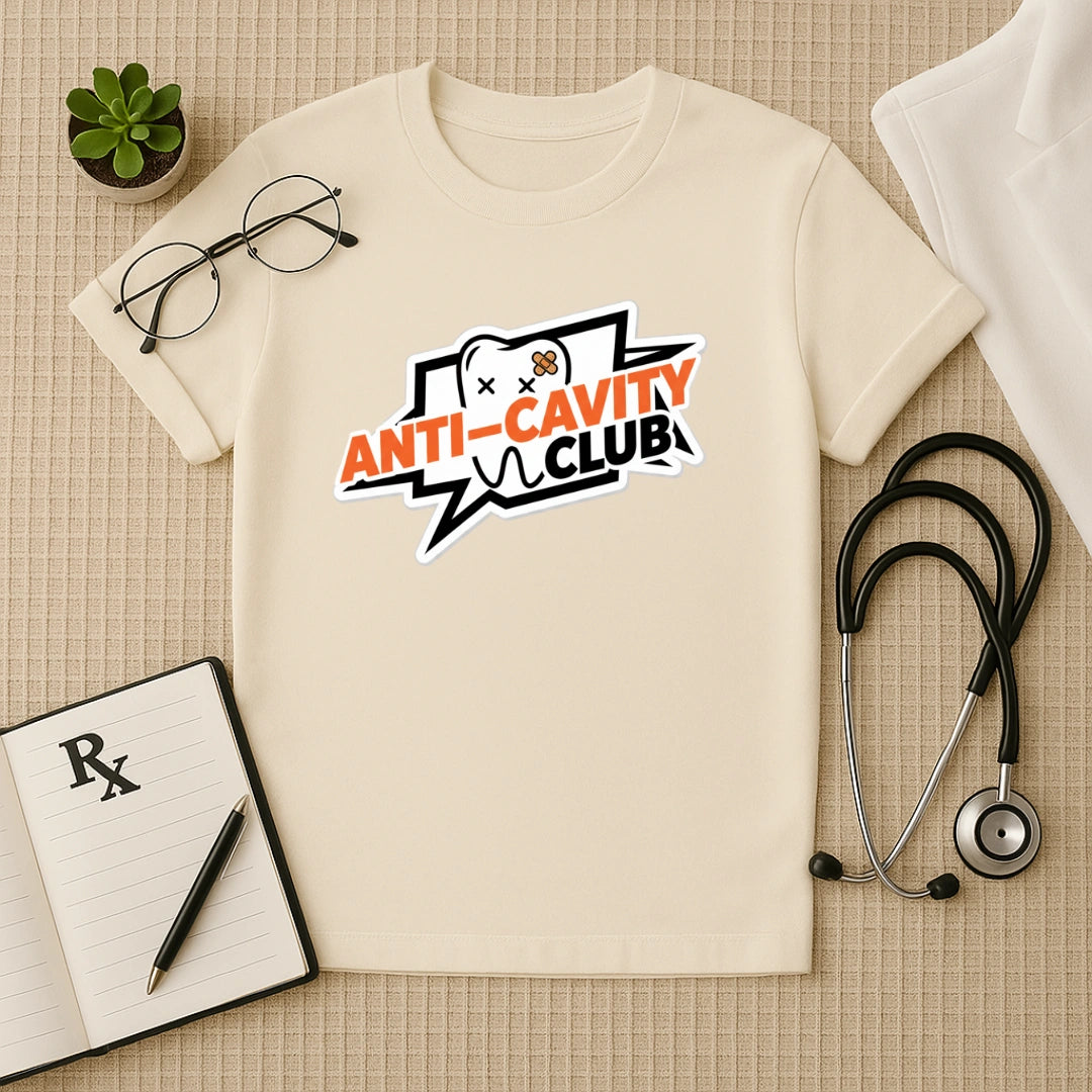 Anti-Cavity Club Dental Warrior T-Shirt