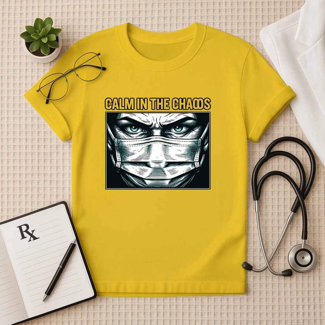 Calm in the Chaos Surgeon Graphic T-Shirt