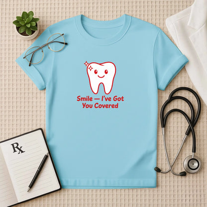 Smile Covered Dentist Regular Fit T-Shirt