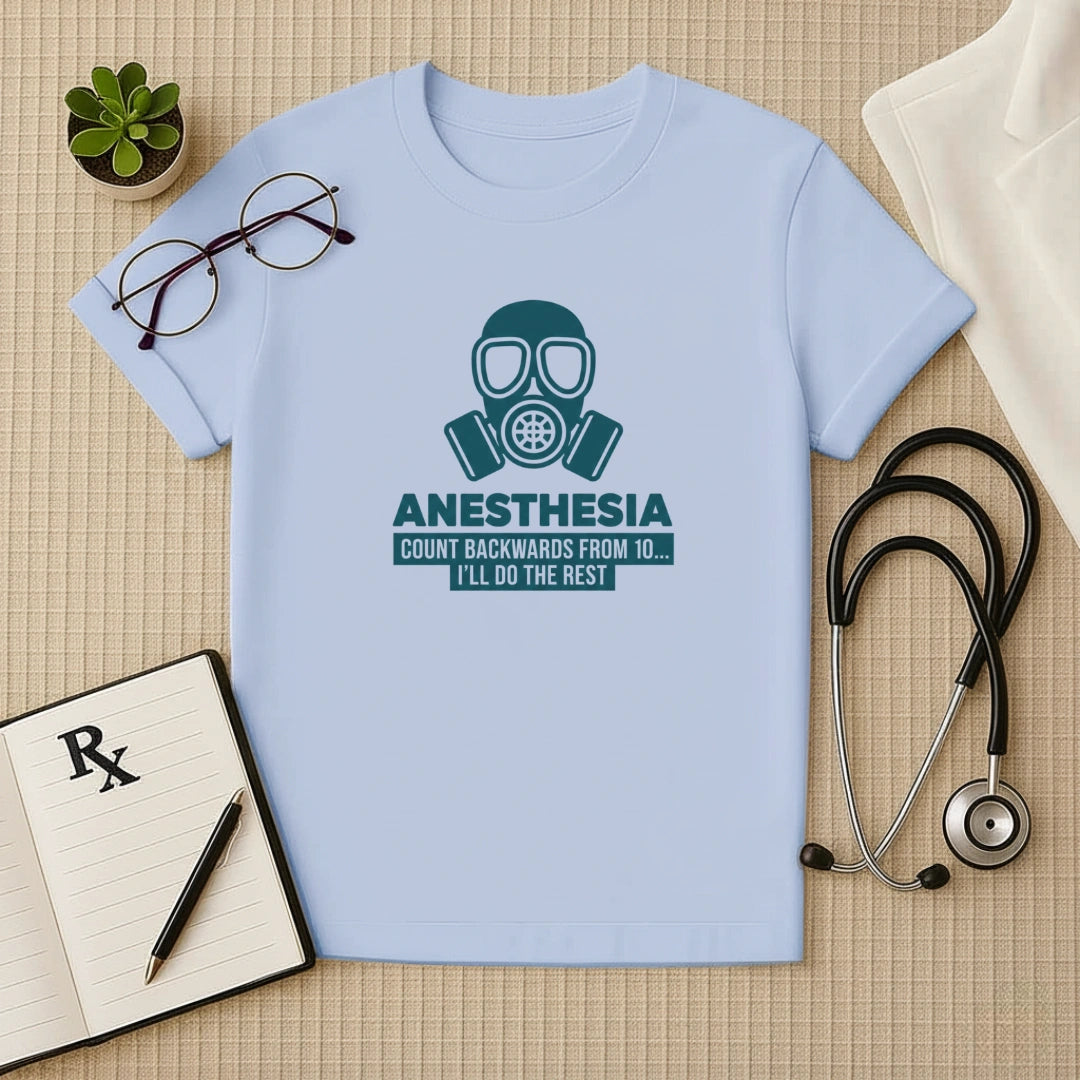 Anesthesia Count Backwards T-Shirt