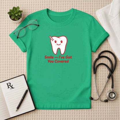 Smile Covered Dentist Regular Fit T-Shirt