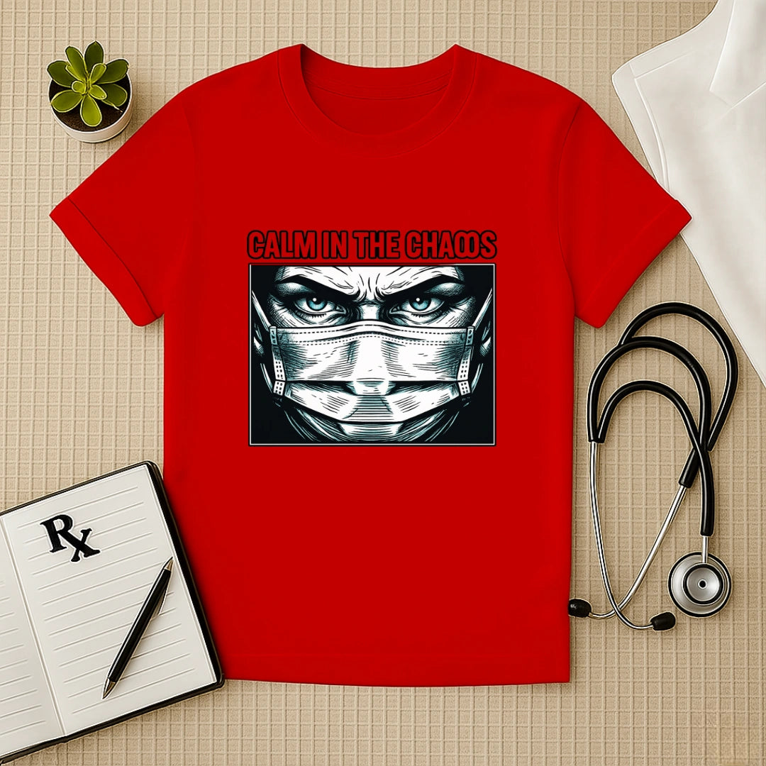 Calm in the Chaos Surgeon Graphic T-Shirt