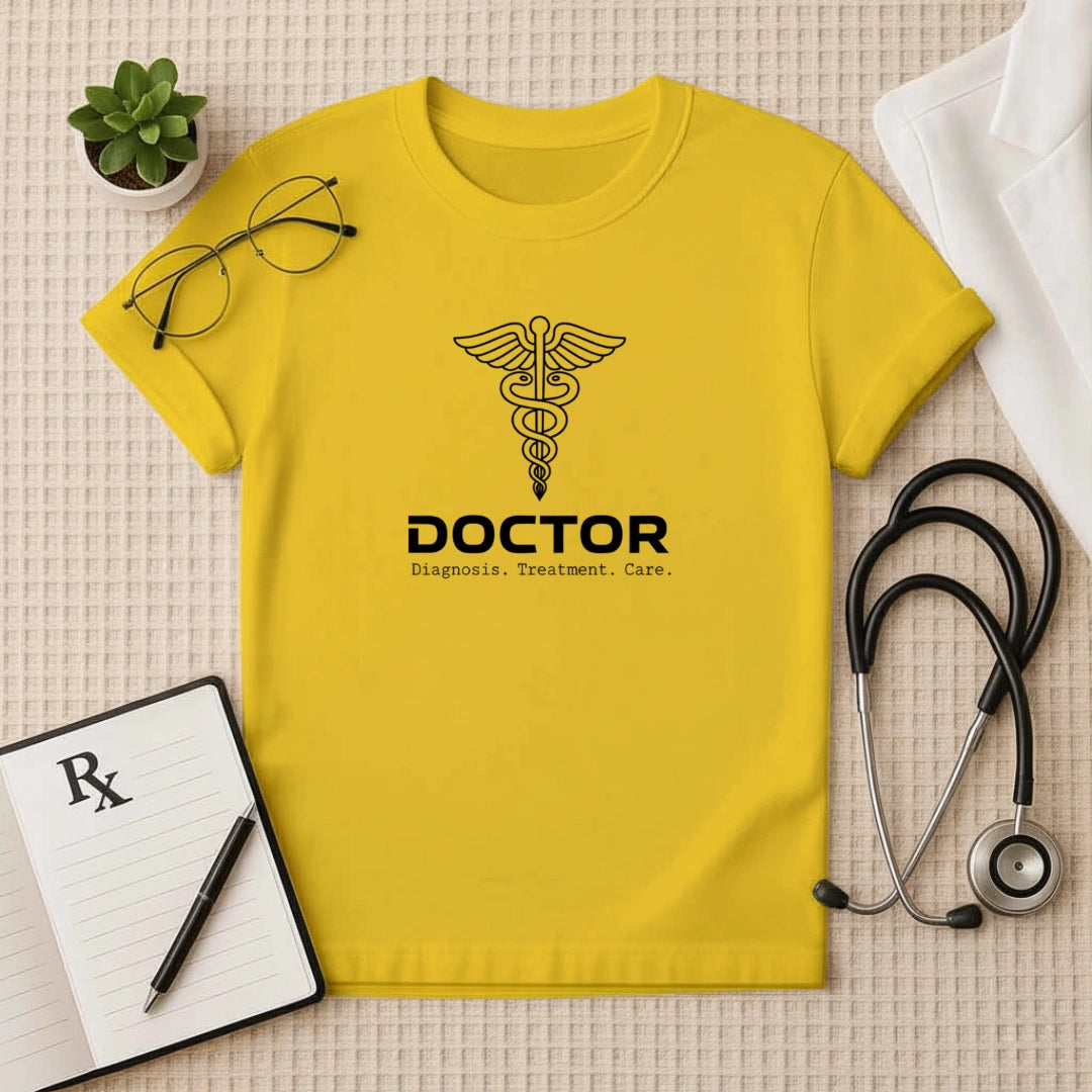 Medical Caduceus Diagnosis & Care T-Shirt