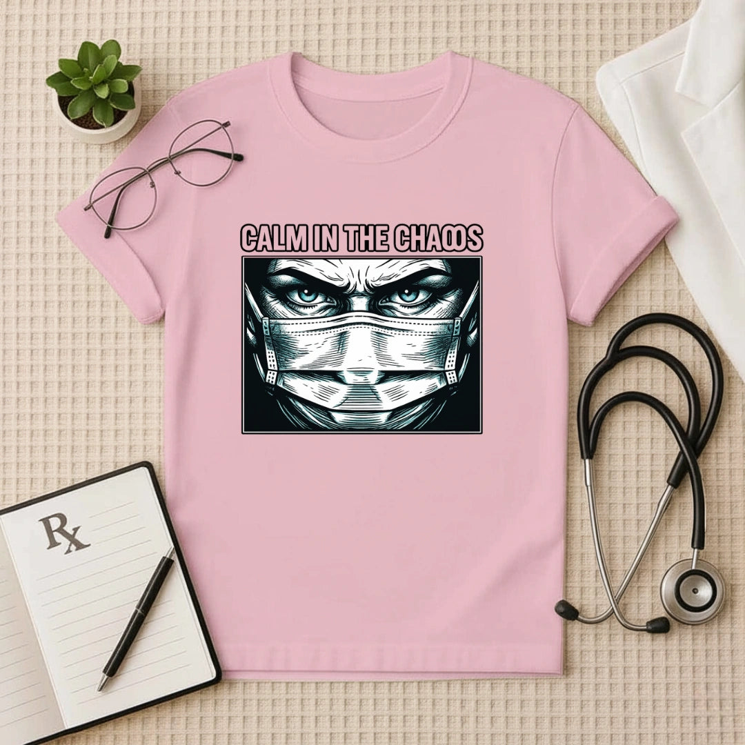 Calm in the Chaos Surgeon Graphic T-Shirt