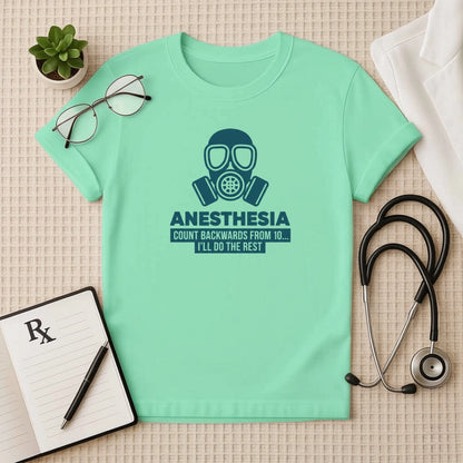 Anesthesia Count Backwards T-Shirt
