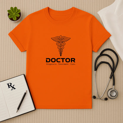Medical Caduceus Diagnosis & Care T-Shirt