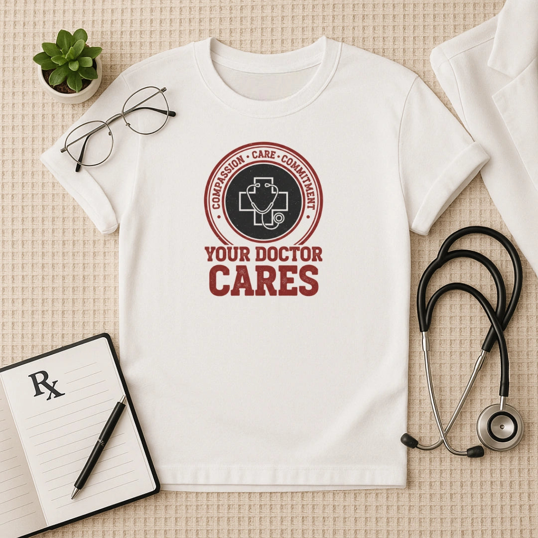 Your Doctor Cares Compassion T-Shirt