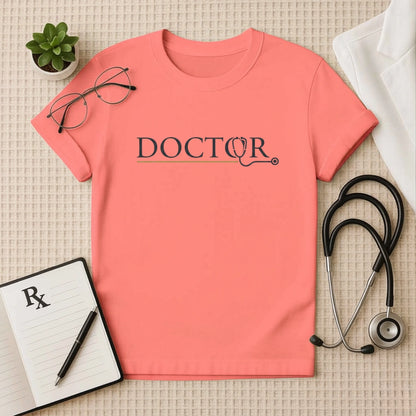 Premium Minimalist DOCTOR Stethoscope T-Shirt
