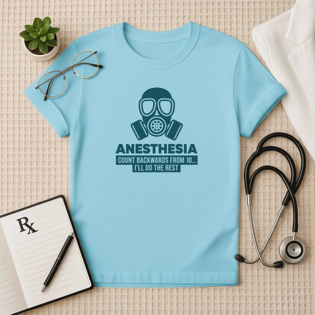 Anesthesia Count Backwards T-Shirt