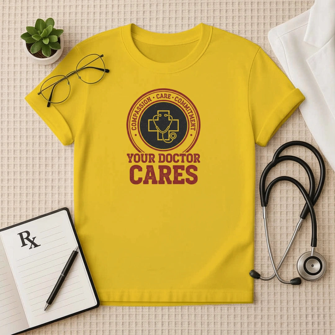 Your Doctor Cares Compassion T-Shirt