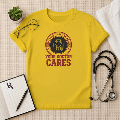 Your Doctor Cares Compassion T-Shirt
