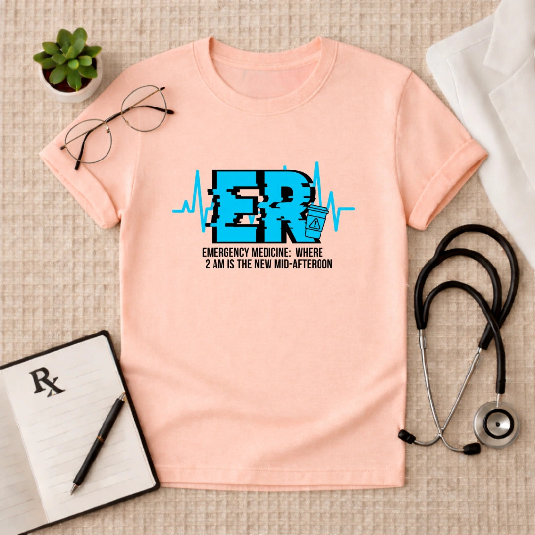 Emergency Medicine 2 AM Night Shift T-Shirt