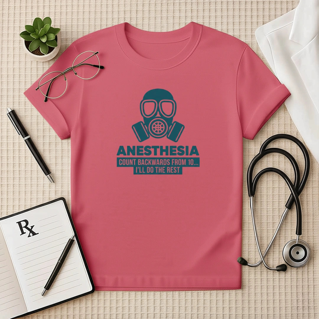 Anesthesia Count Backwards T-Shirt