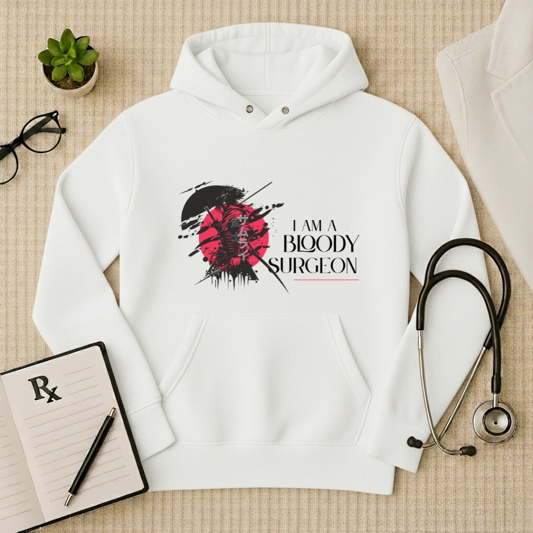 "Bloody Surgeon" Premium Medical Hoodie