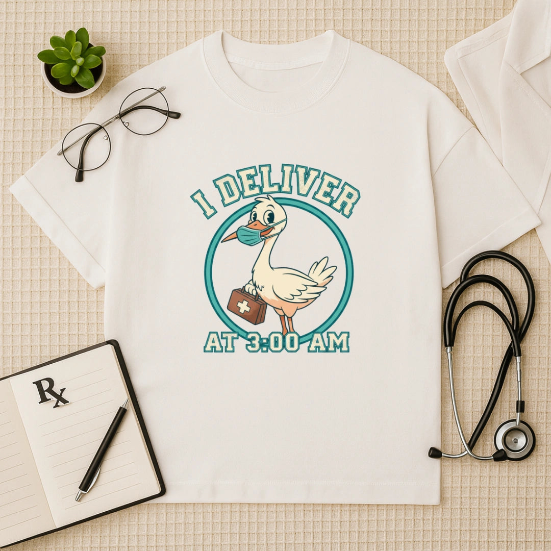 I Deliver at 3:00 AM Oversized T-Shirt