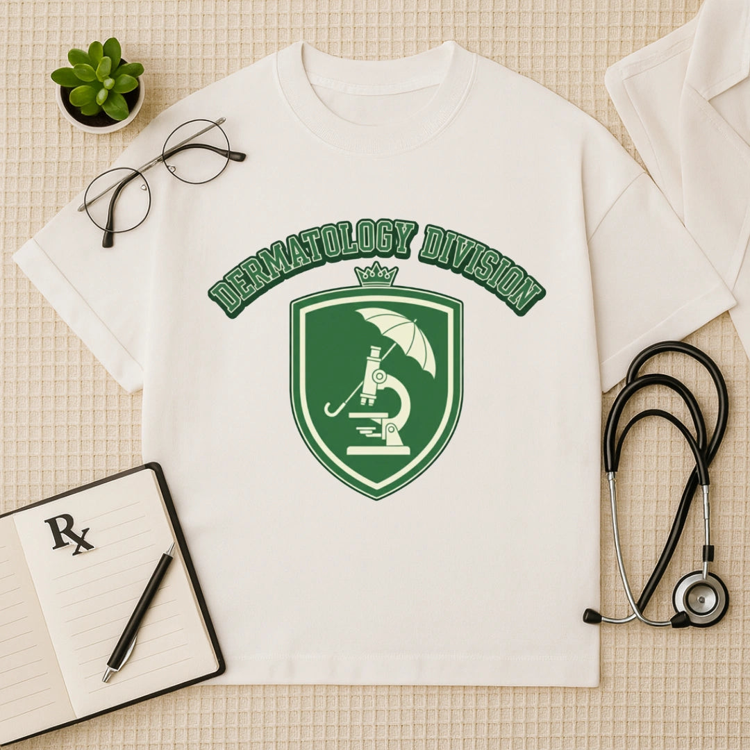 Dermatology Division Shield Oversized T-Shirt