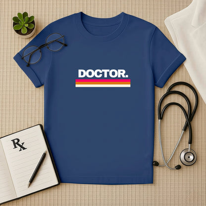 The "DOCTOR." Stripes T-Shirt
