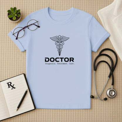 Medical Caduceus Diagnosis & Care T-Shirt