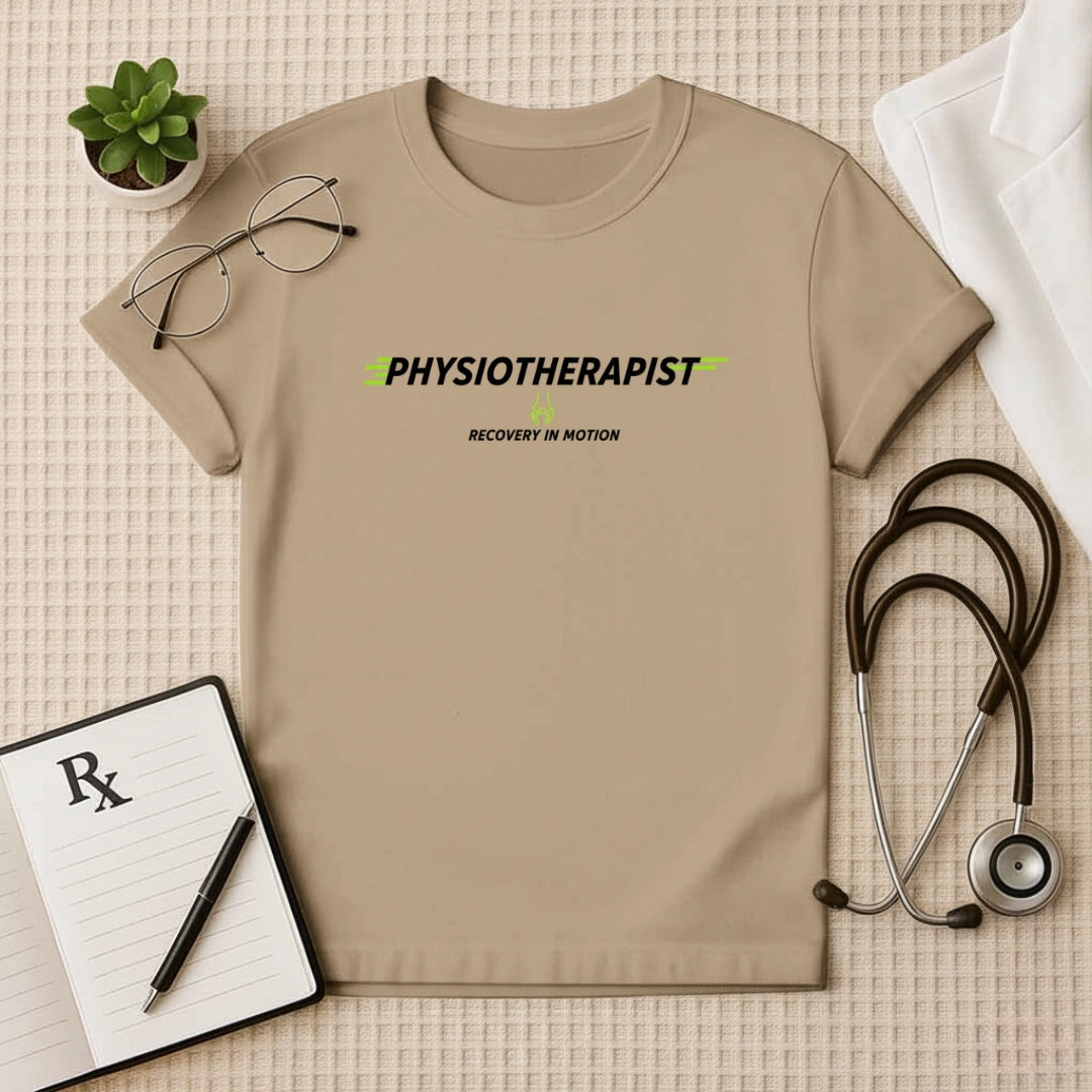 Physiotherapist Recovery in Motion T-Shirt