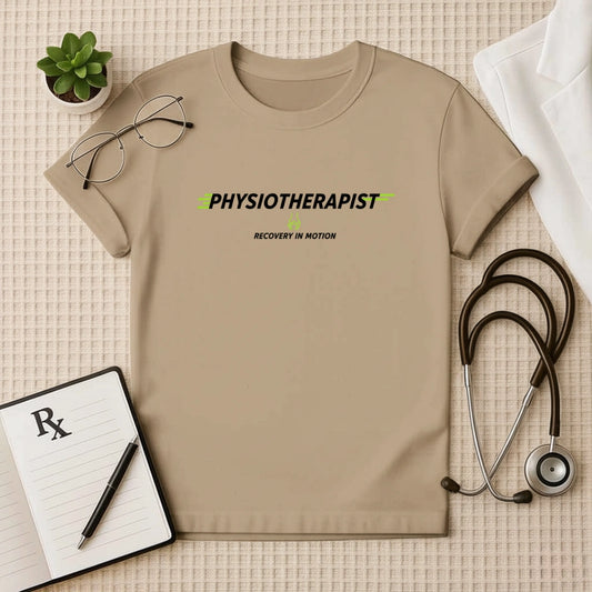 Physiotherapist Recovery in Motion T-Shirt