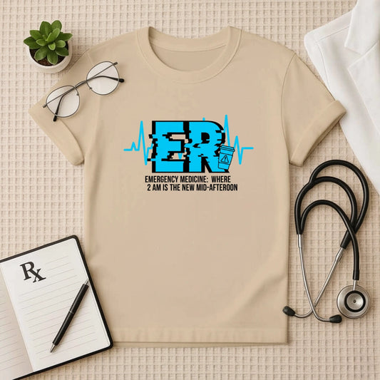 Emergency Medicine 2 AM Night Shift T-Shirt