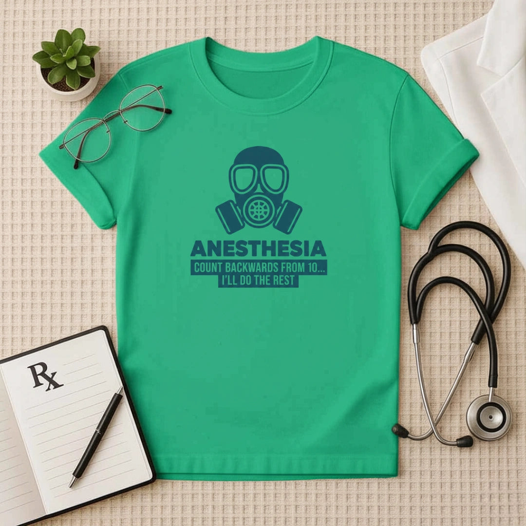 Anesthesia Count Backwards T-Shirt