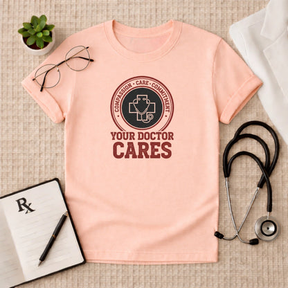 Your Doctor Cares Compassion T-Shirt