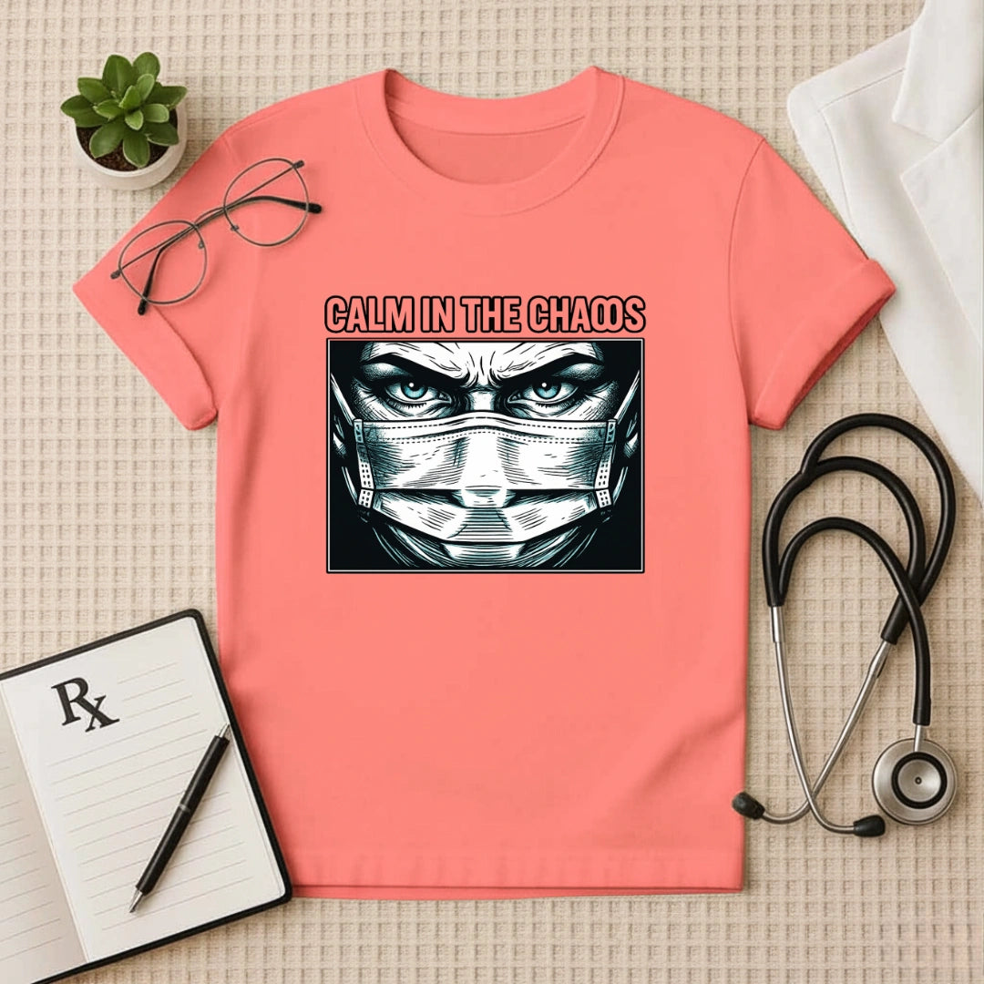 Calm in the Chaos Surgeon Graphic T-Shirt