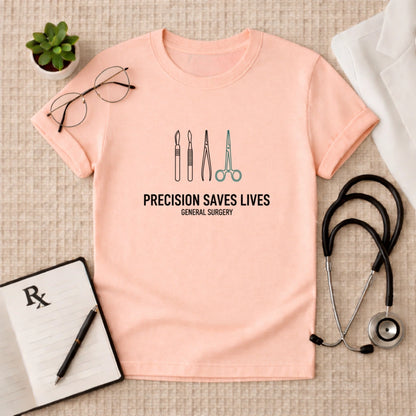 Precision Saves Lives General Surgery T-Shirt