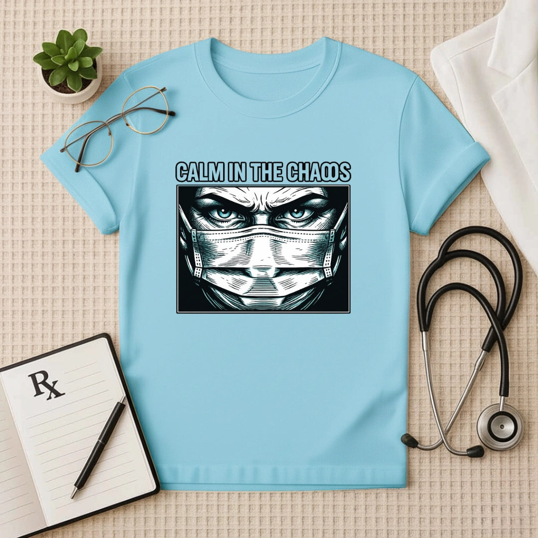 Calm in the Chaos Surgeon Graphic T-Shirt