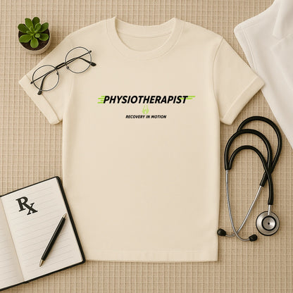Physiotherapist Recovery in Motion T-Shirt