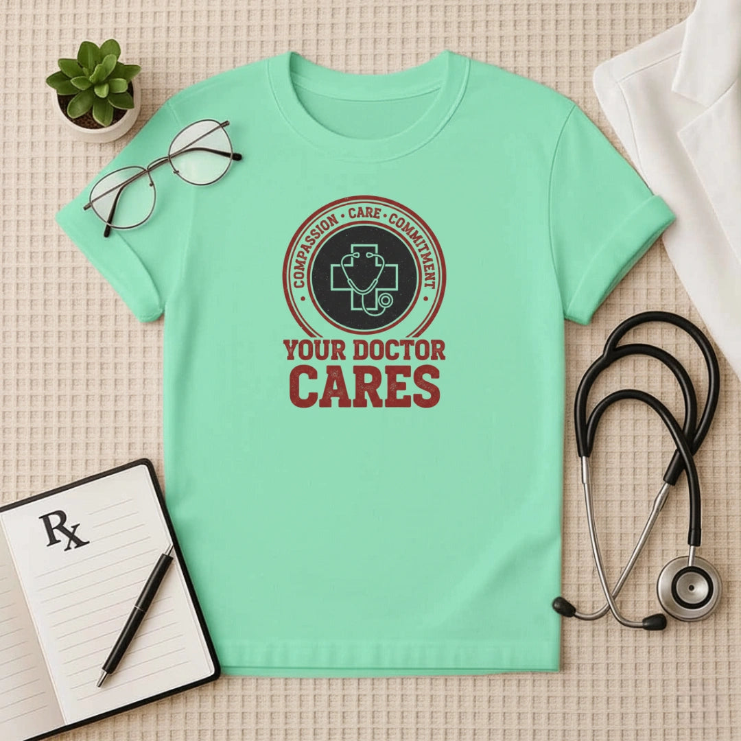 Your Doctor Cares Compassion T-Shirt