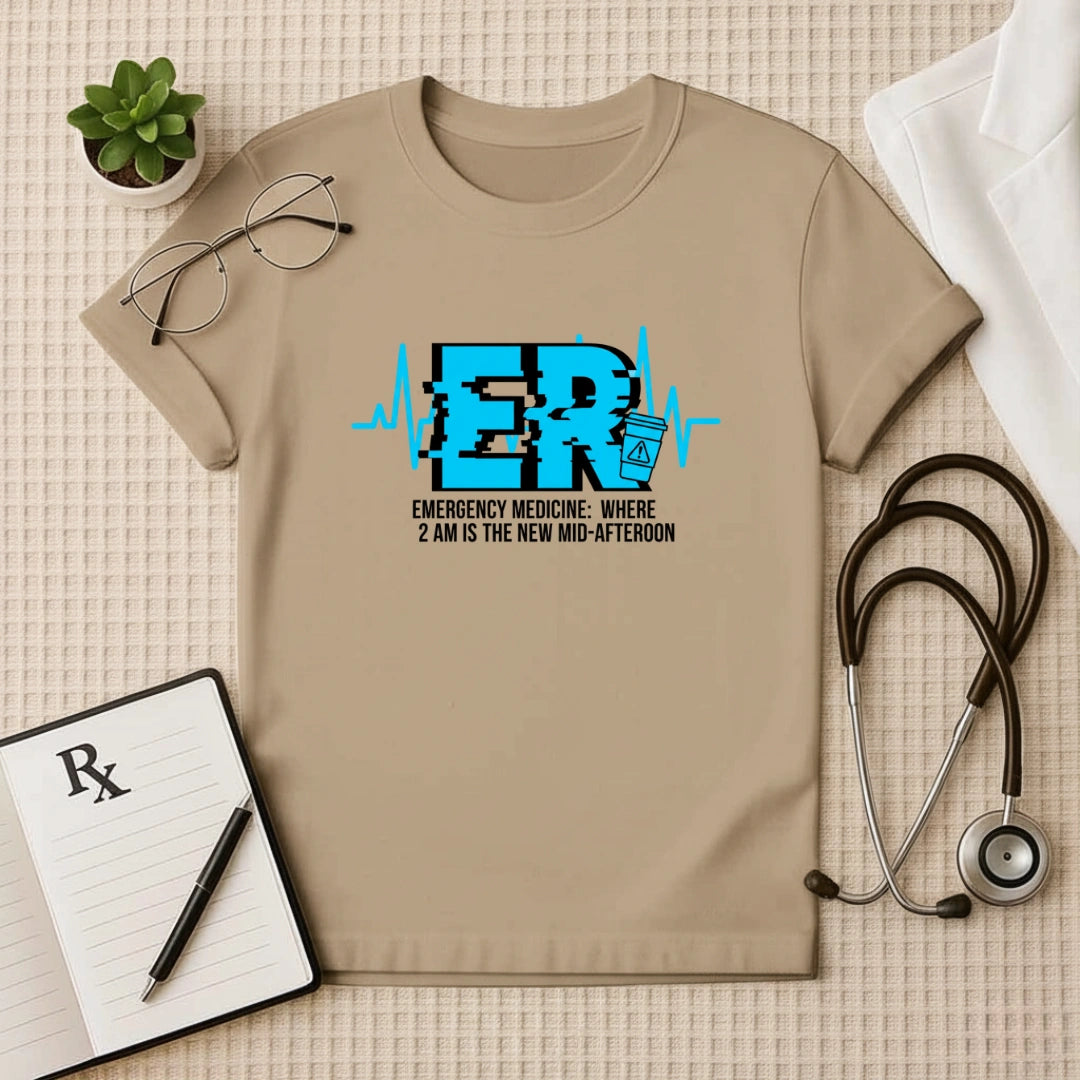 Emergency Medicine 2 AM Night Shift T-Shirt