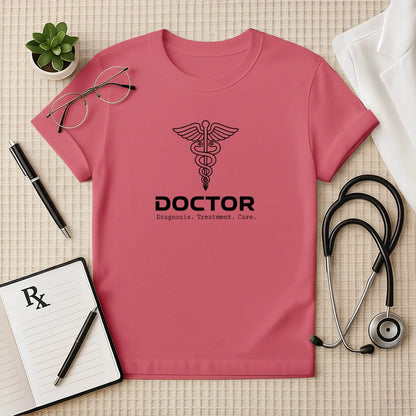 Medical Caduceus Diagnosis & Care T-Shirt