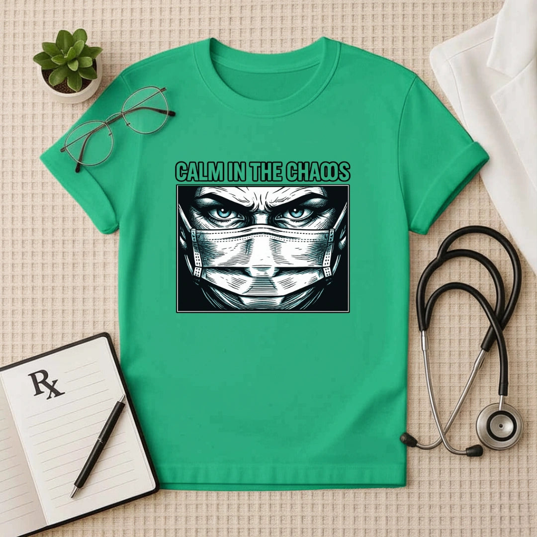 Calm in the Chaos Surgeon Graphic T-Shirt