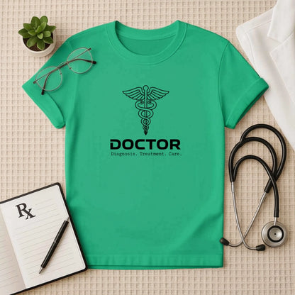 Medical Caduceus Diagnosis & Care T-Shirt
