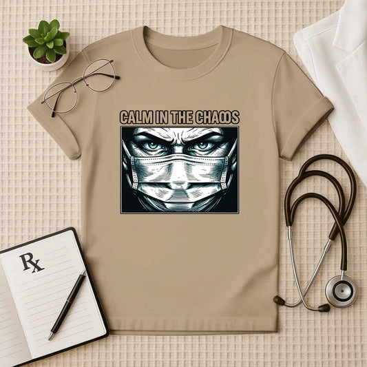Calm in the Chaos Surgeon Graphic T-Shirt