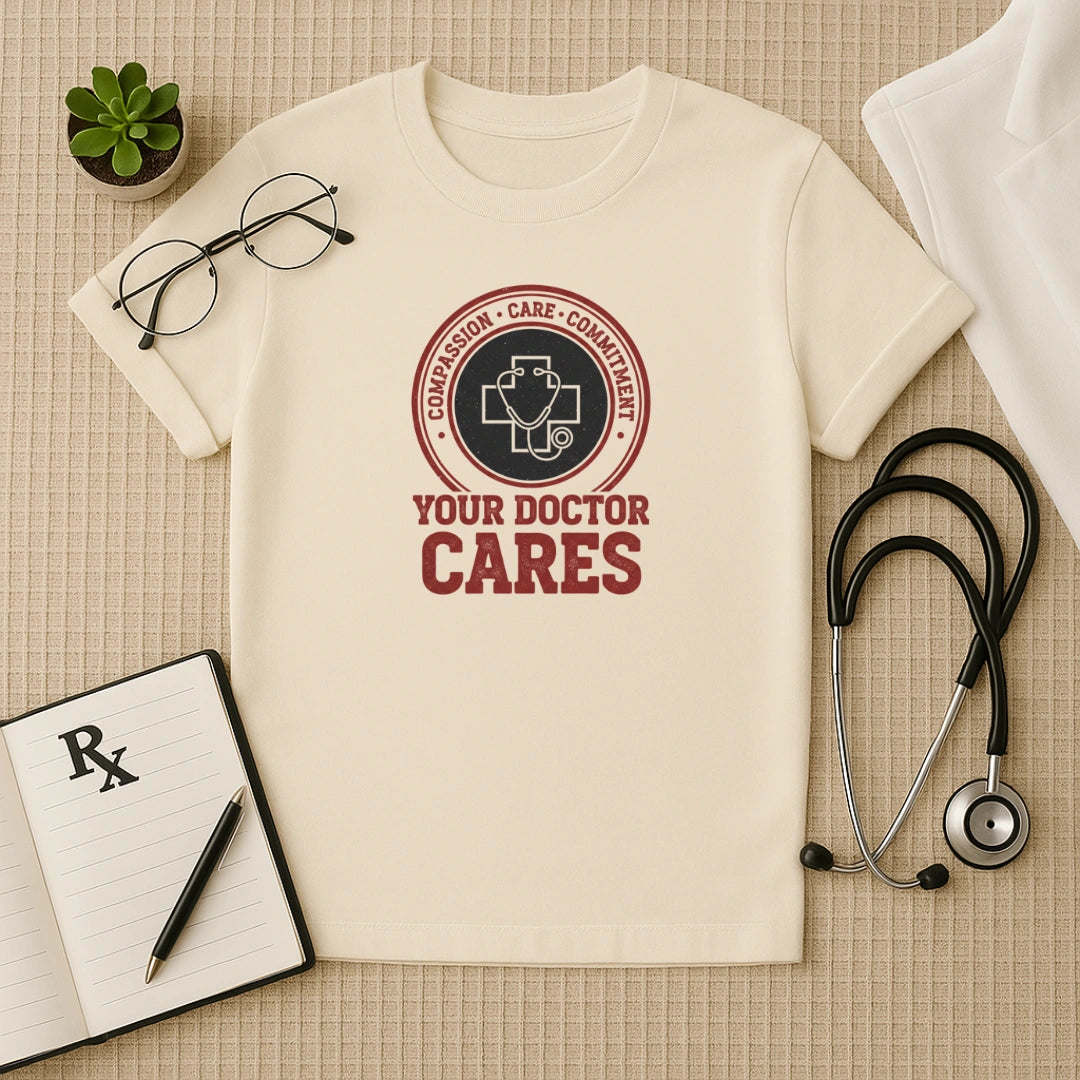 Your Doctor Cares Compassion T-Shirt