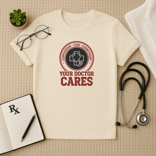 Your Doctor Cares Compassion T-Shirt