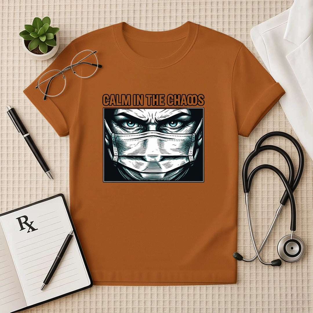 Calm in the Chaos Surgeon Graphic T-Shirt