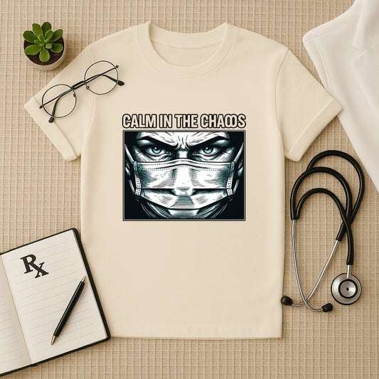 Calm in the Chaos Surgeon Graphic T-Shirt