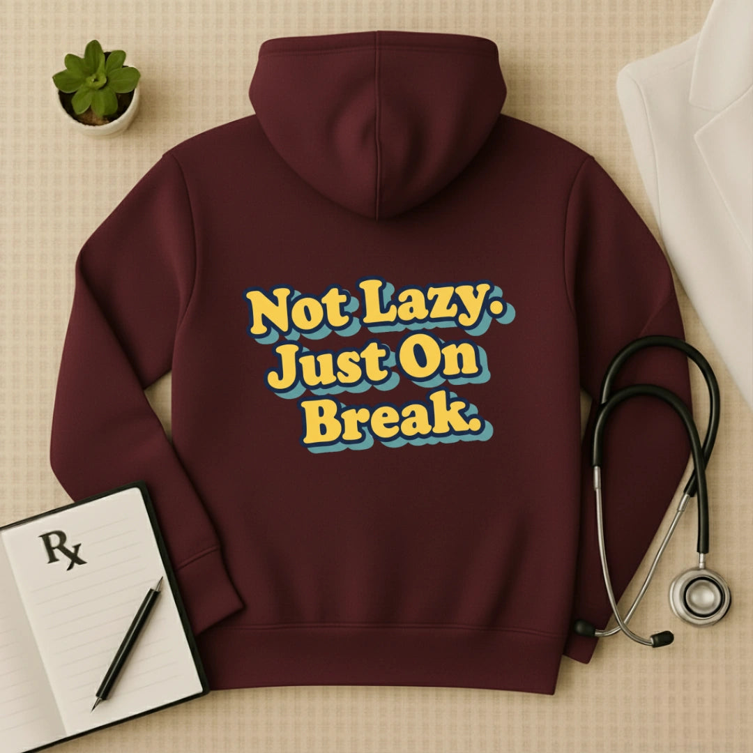"Not Lazy" Premium Doctor Oversized Hoodie